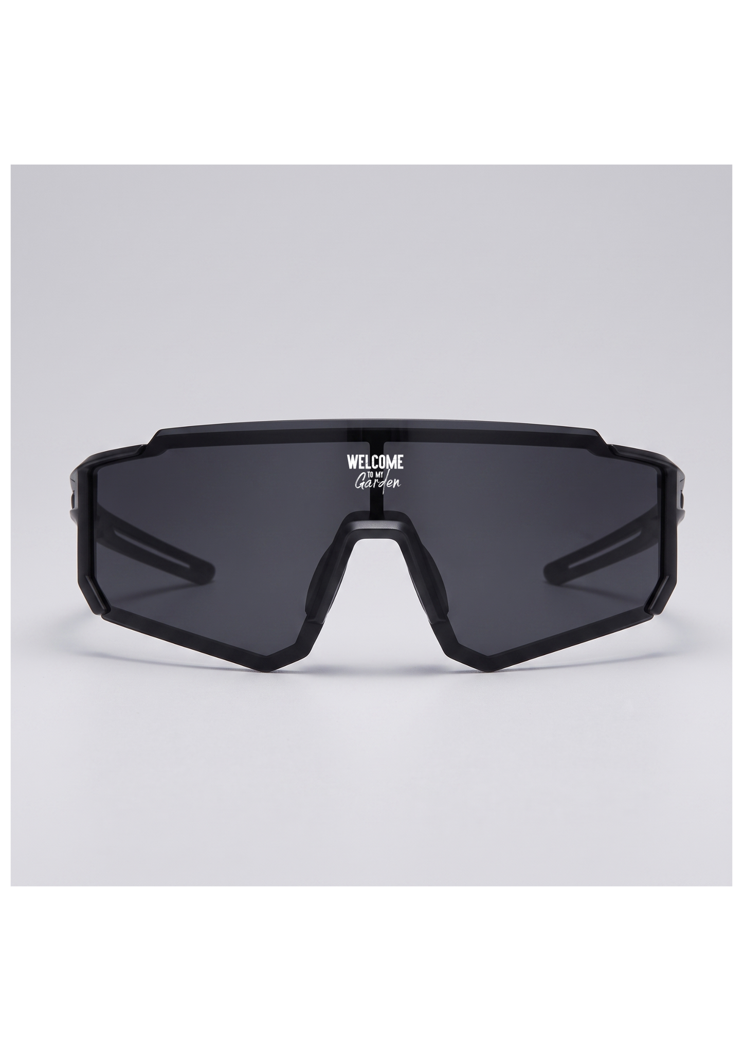 WTMG Laufbrille Golden Hour - Frontalansicht mit Original-Logo