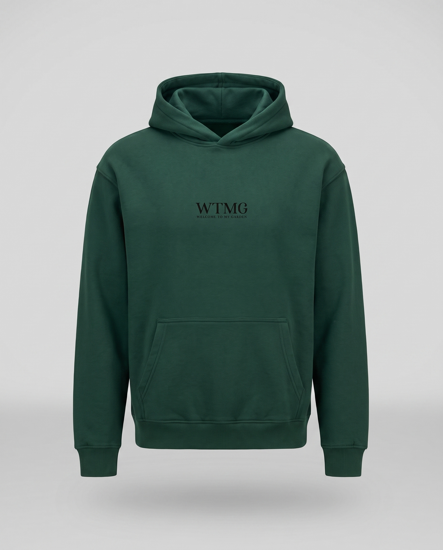 WTMG Vintage Heavy Hoodie - Flaschengrün