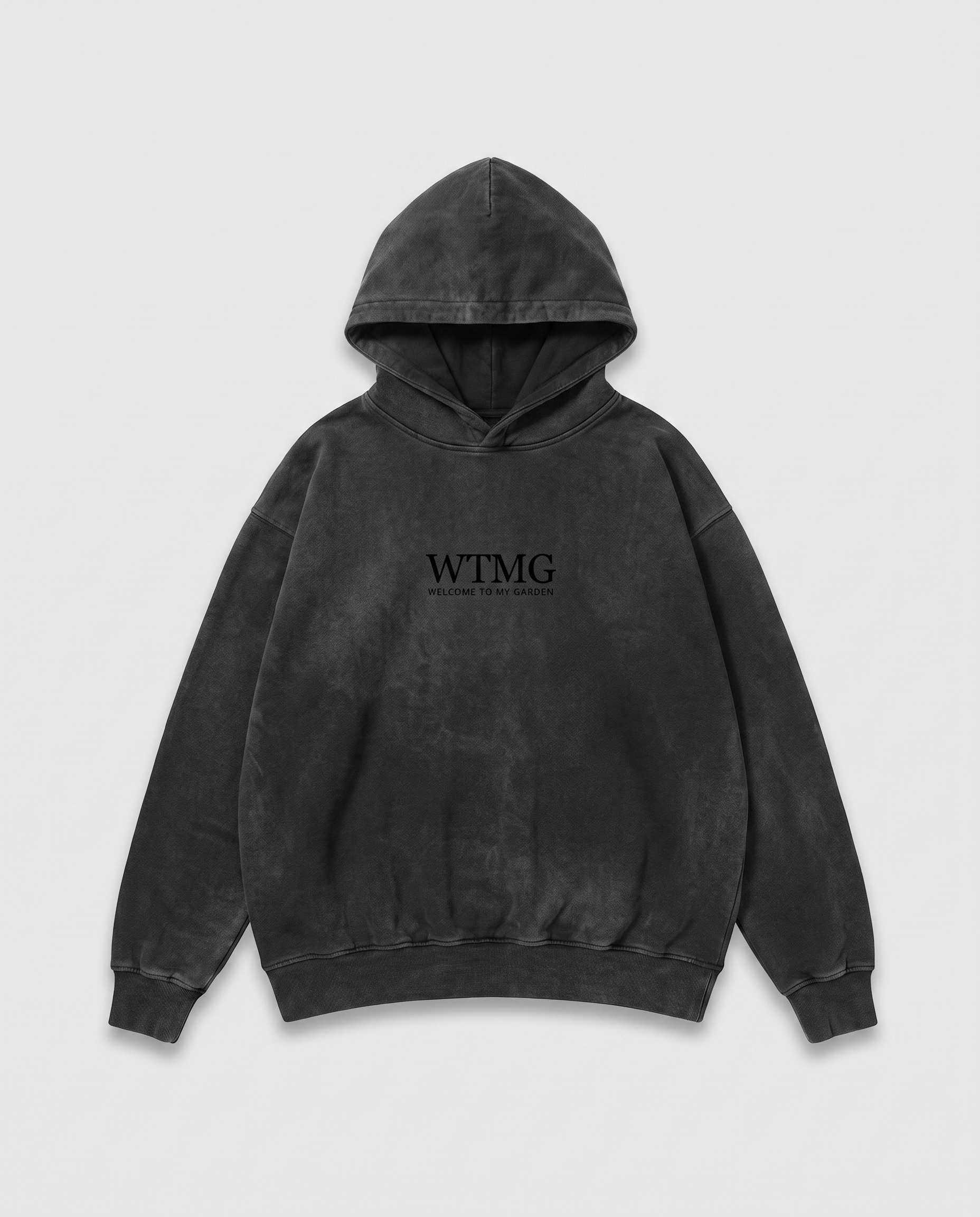 WTMG Hoodie Welcome To My Garden - Black - Schwarzer Druck