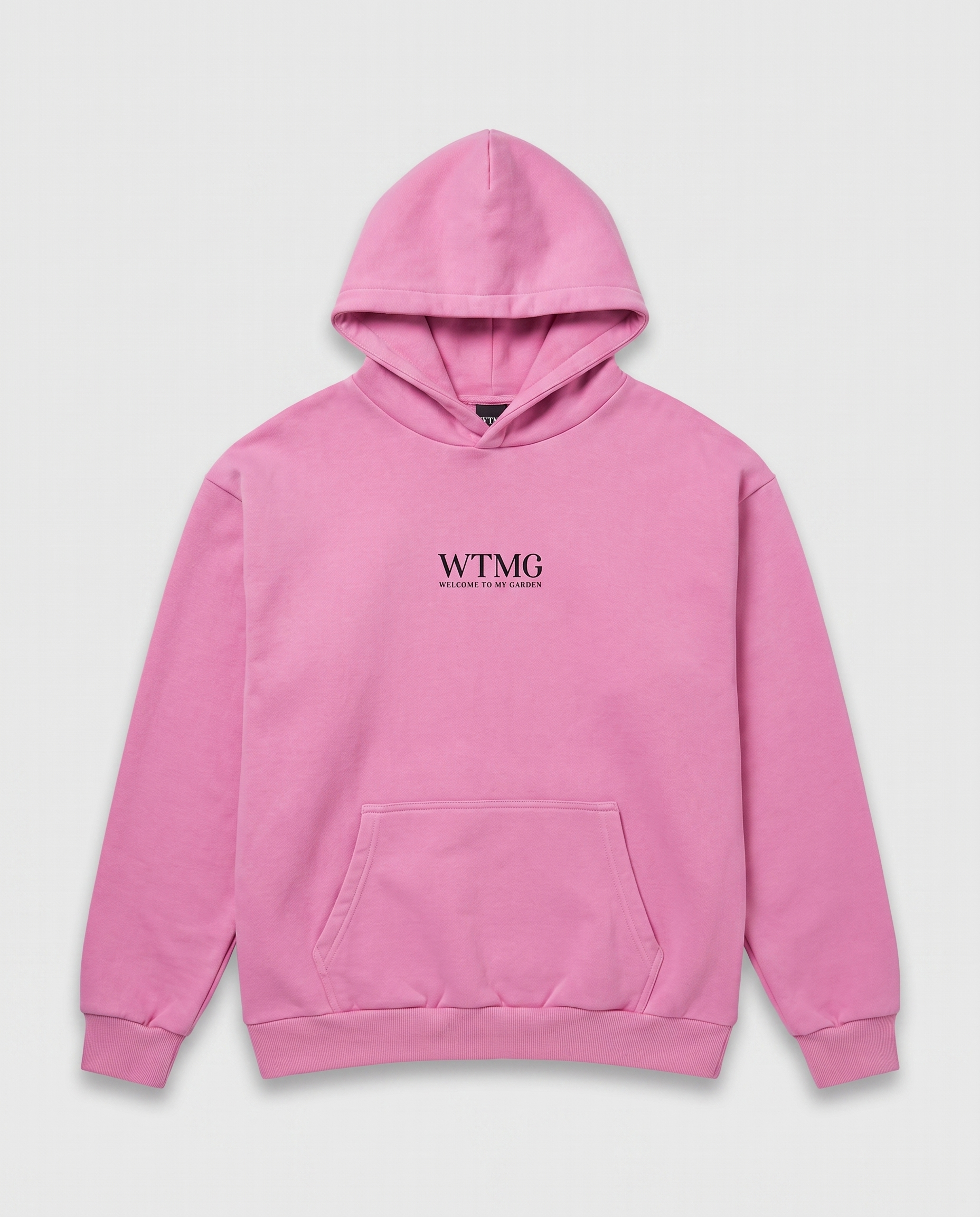 WTMG Hoodie Welcome To My Garden - Cool Pink - Schwarzer Druck