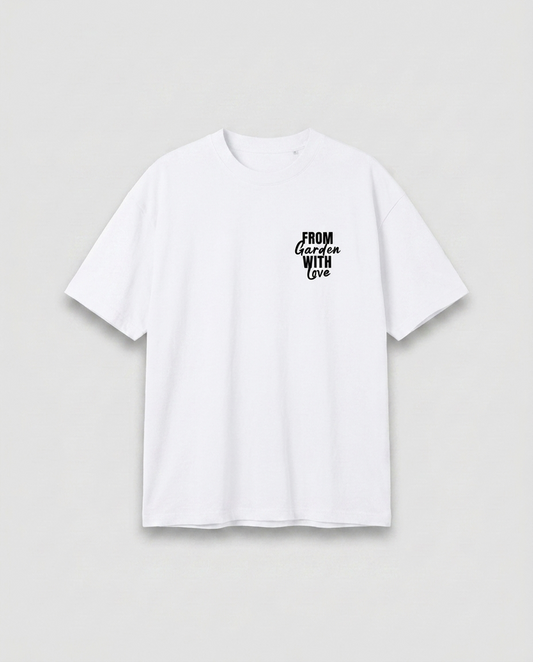 WTMG T-Shirt From Garden With Love - White - Vorderseite